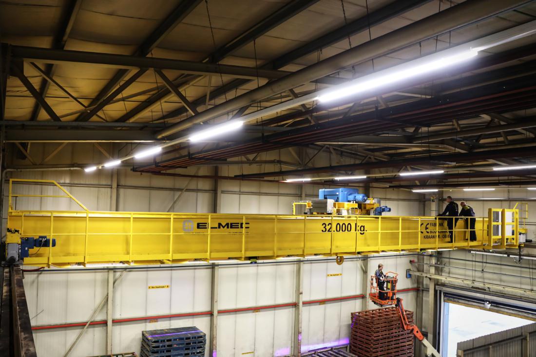 voestalpine bovenloopkraan elmec service monteurs